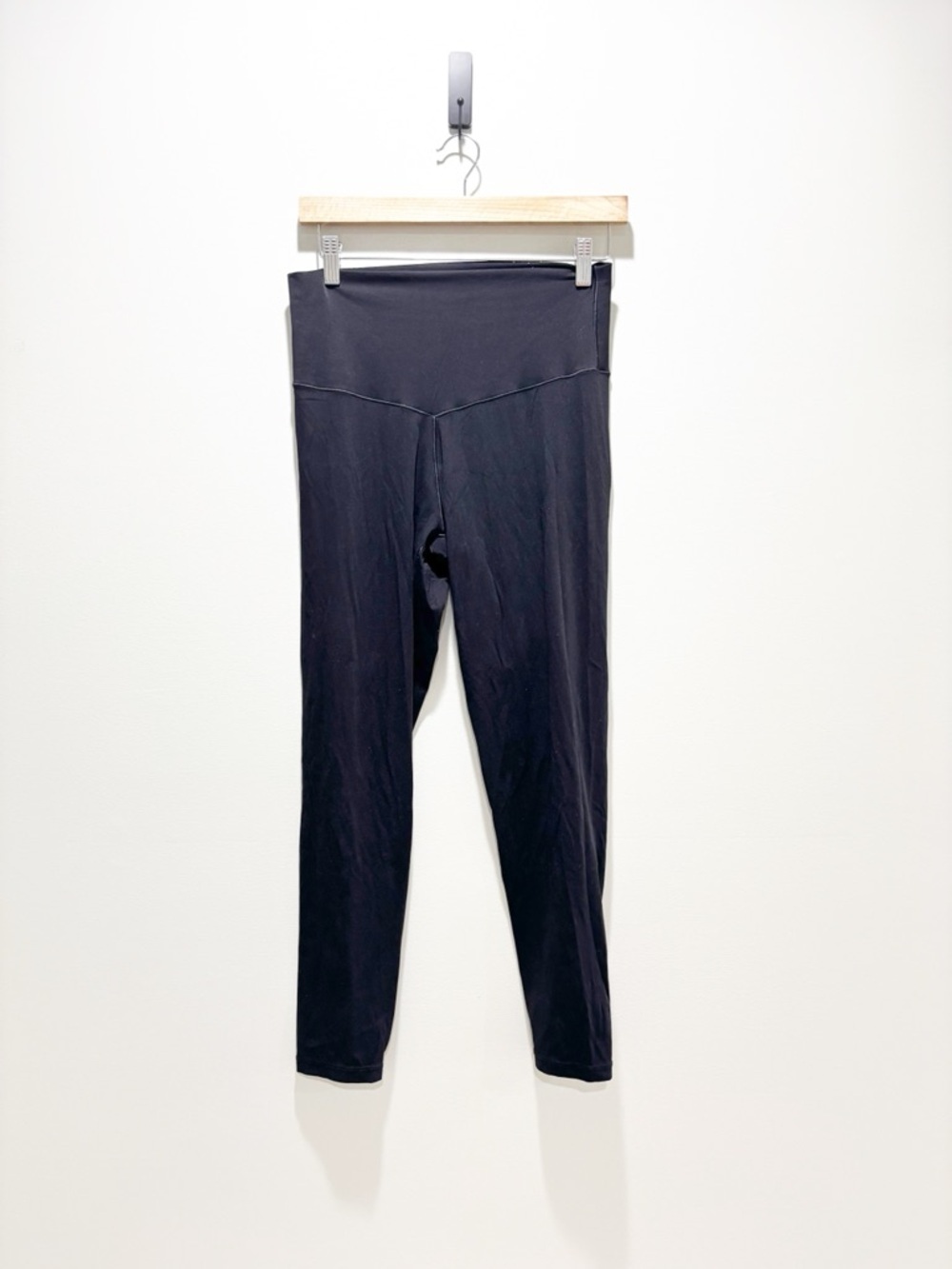 aerie Black Offline High-Waist Leggings Comfy Casual Stretch Real Me Size Large